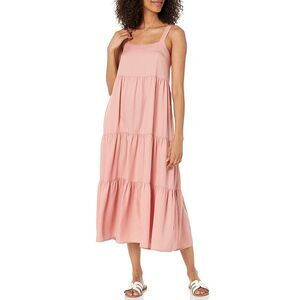 NWT The Drop Britt Tiered Maxi Dress 400